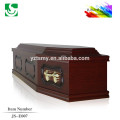 Hot selling solid wooden cheap coffin
